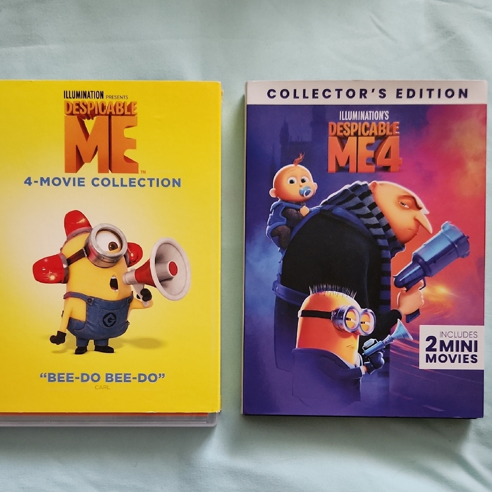 Despicable Me 4-Movie Collection and Collector's Edition